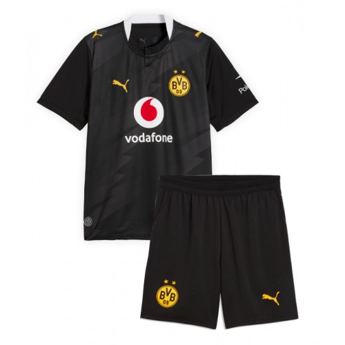 Borussia Dortmund Joey Veerman #25 Replika Bortatröja Barn 2026-27 Kortärmad (+ Korta byxor)
